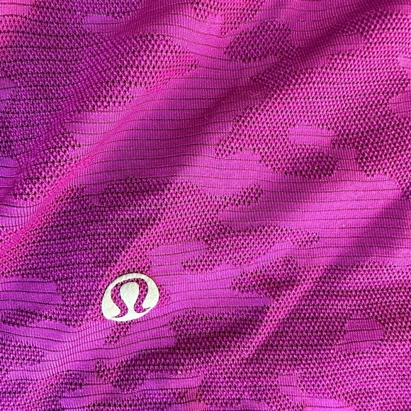 Lululemon Run For Days Mesh Camo Twist Tank in Regal Plum - Picture 8 of 11
